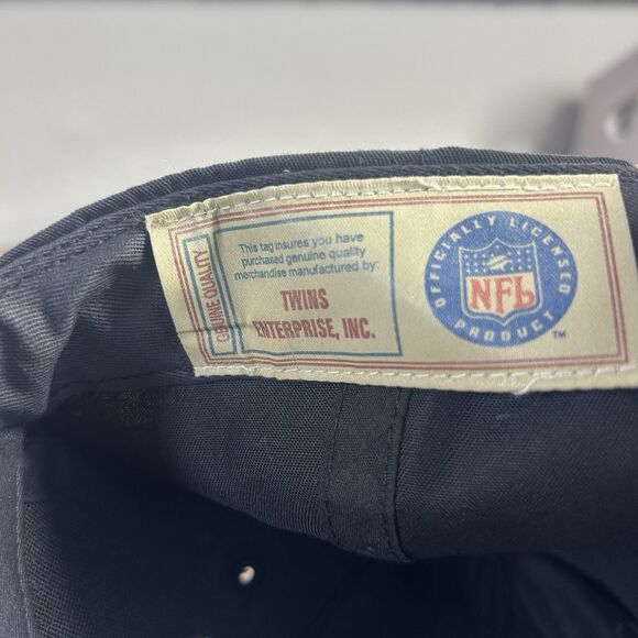 Vintage Cincinnati Bengals Hat Snapback Cap Twins Black Orange NFL Leaping Tiger - Picture 3 of 9